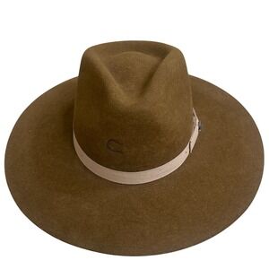 Charlie 1 Horse Womens Acorn Highway Felt Fashion Hat Brown Western Cowboy large